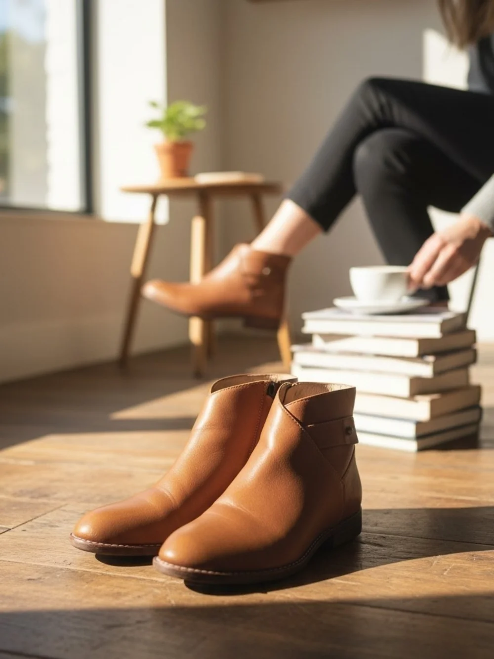 madewell Style AA 191 womens boots,Brown Size 5